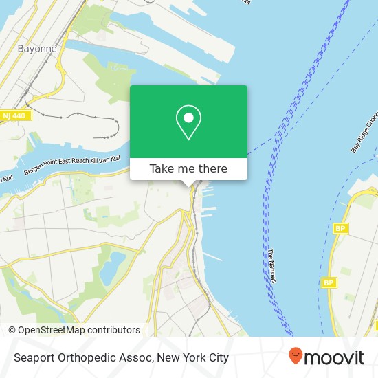 Seaport Orthopedic Assoc map