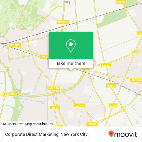Corporate Direct Marketing map