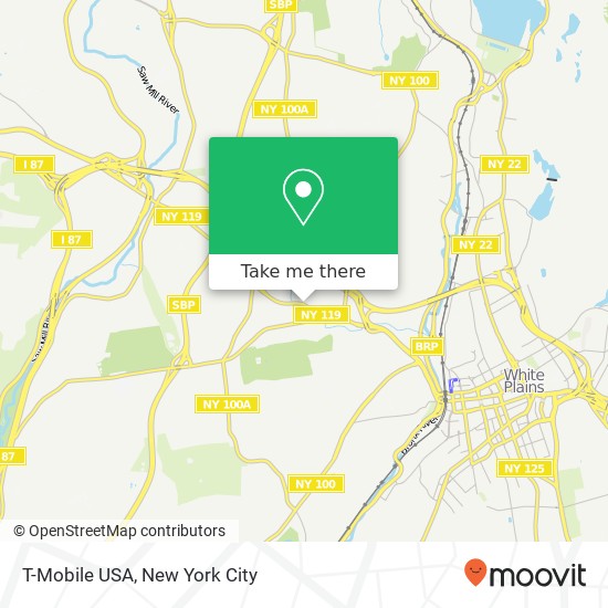 Mapa de T-Mobile USA