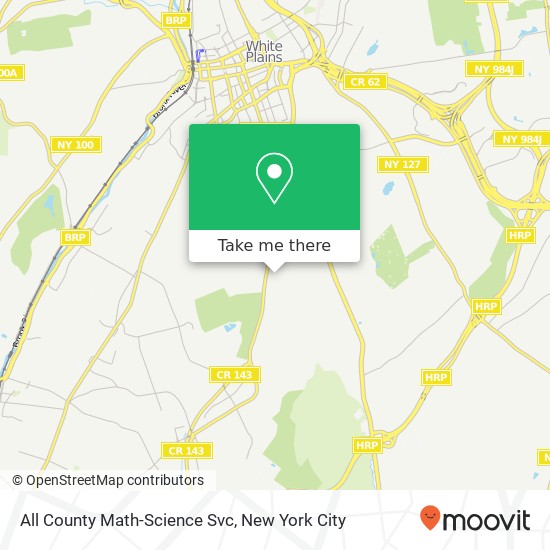 Mapa de All County Math-Science Svc