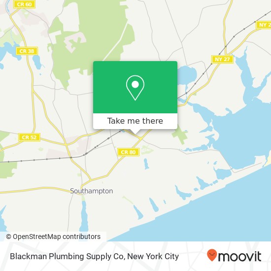 Mapa de Blackman Plumbing Supply Co