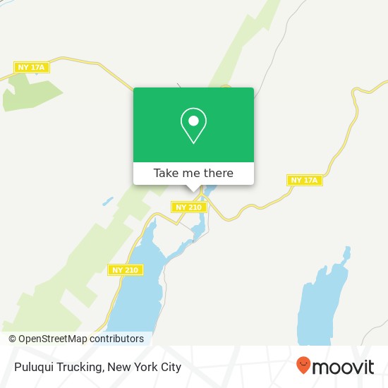 Puluqui Trucking map