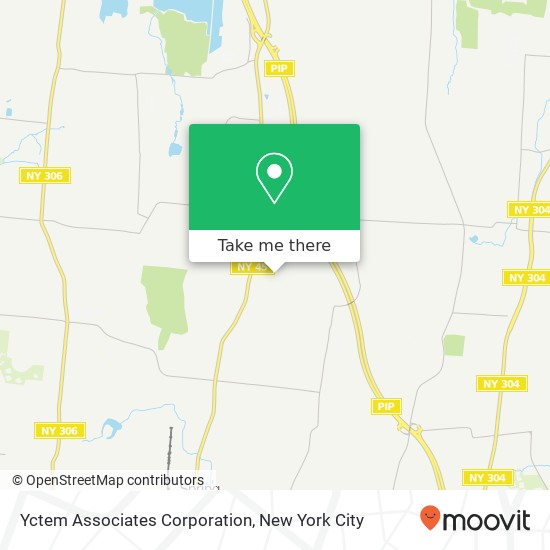 Yctem Associates Corporation map