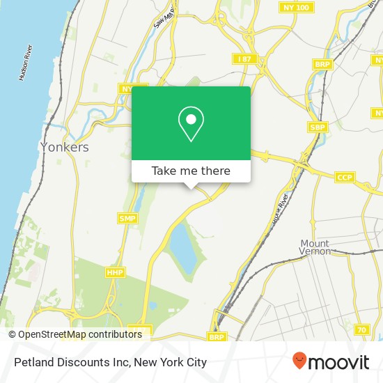 Mapa de Petland Discounts Inc