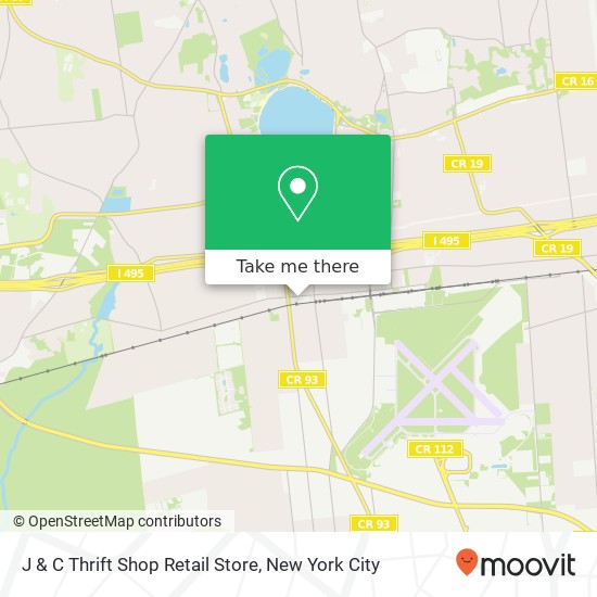 J & C Thrift Shop Retail Store map