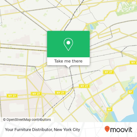 Your Furniture Distributor map