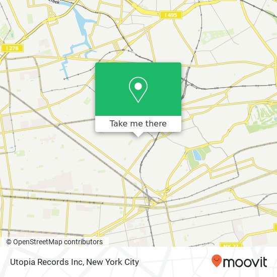 Utopia Records Inc map