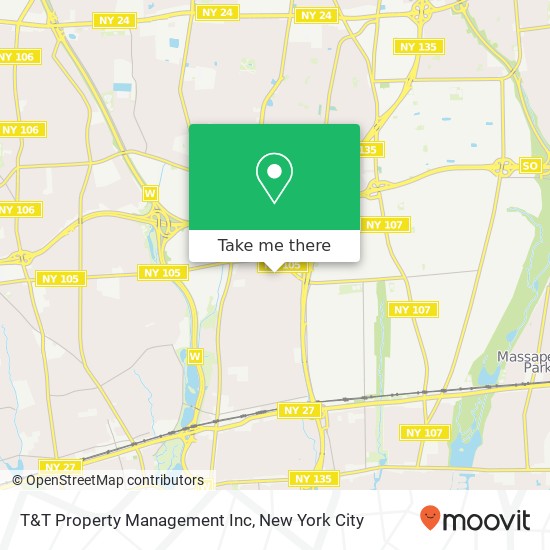 T&T Property Management Inc map