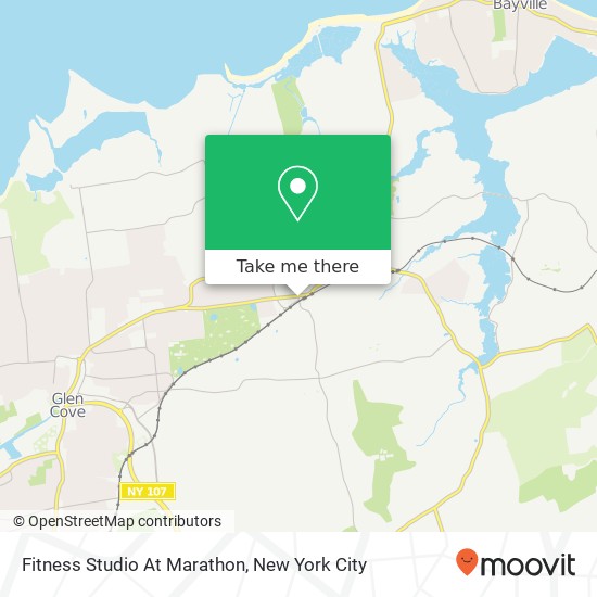 Mapa de Fitness Studio At Marathon