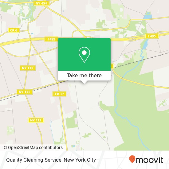 Mapa de Quality Cleaning Service