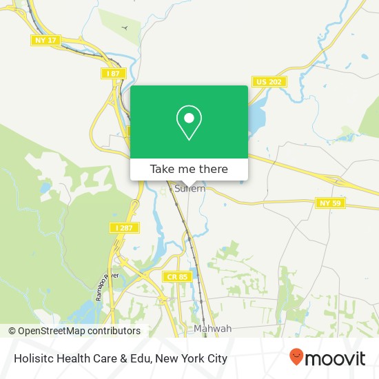 Holisitc Health Care & Edu map