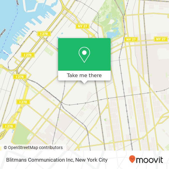 Blitmans Communication Inc map