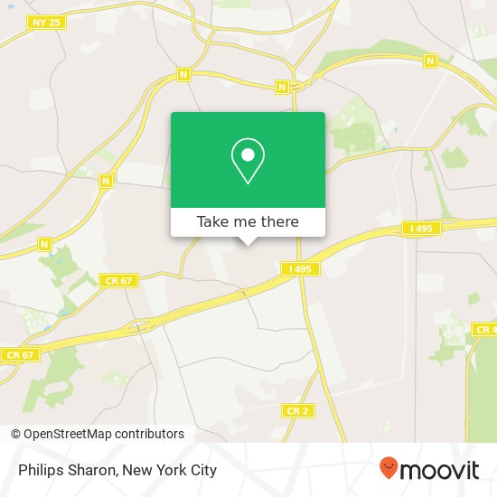 Philips Sharon map