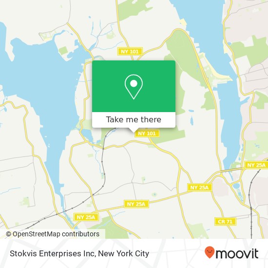 Stokvis Enterprises Inc map