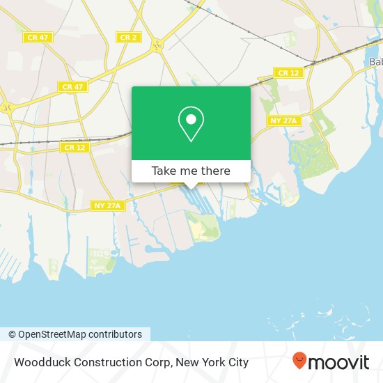 Woodduck Construction Corp map