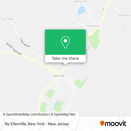 Ny Ellenville map