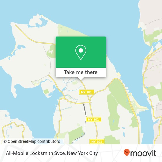 All-Mobile Locksmith Svce map