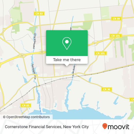 Cornerstone Financial Services map