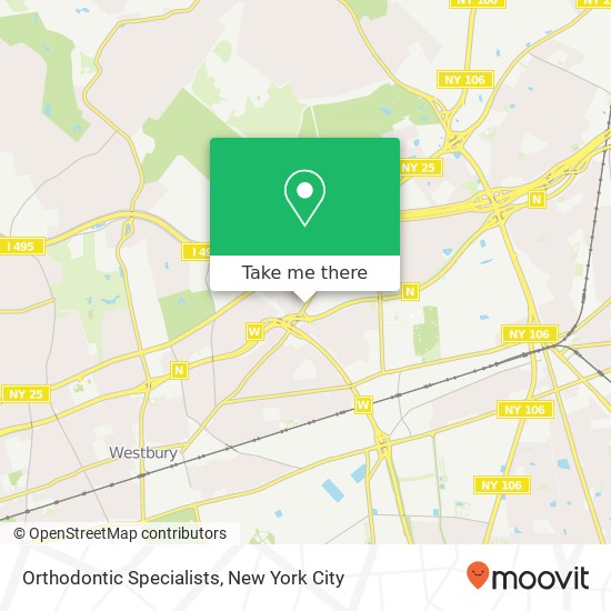 Orthodontic Specialists map
