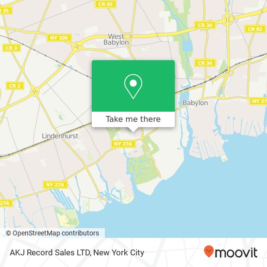 AKJ Record Sales LTD map