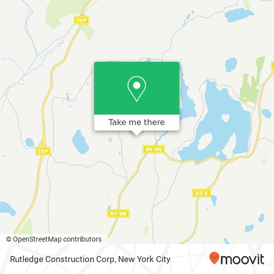 Rutledge Construction Corp map