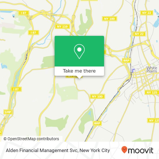 Alden Financial Management Svc map