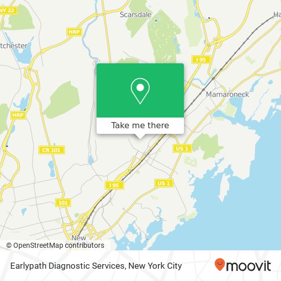 Earlypath Diagnostic Services map