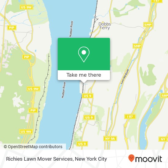 Richies Lawn Mover Services map