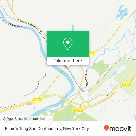 Mapa de Espie's Tang Soo Do Academy