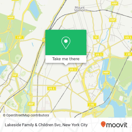 Lakeside Family & Children Svc map