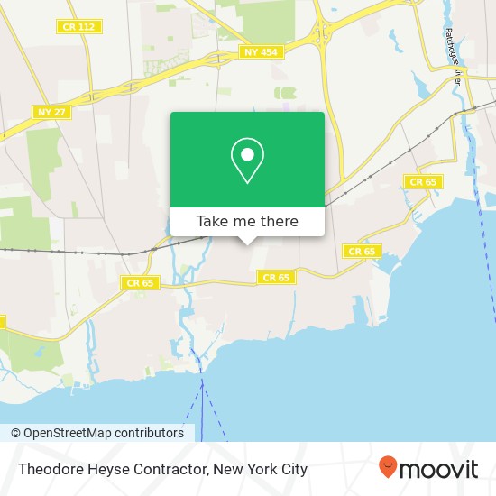 Mapa de Theodore Heyse Contractor