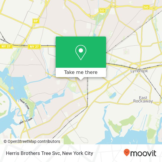 Herris Brothers Tree Svc map