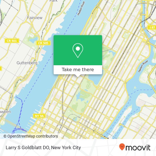 Larry S Goldblatt DO map