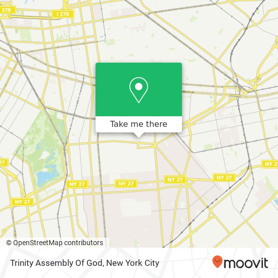 Mapa de Trinity Assembly Of God