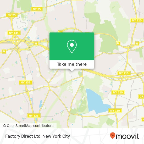 Factory Direct Ltd map