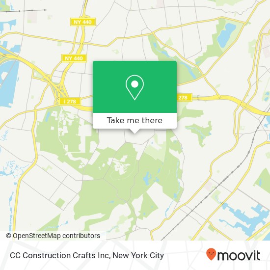 Mapa de CC Construction Crafts Inc