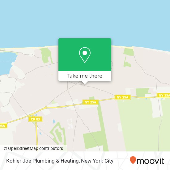 Mapa de Kohler Joe Plumbing & Heating