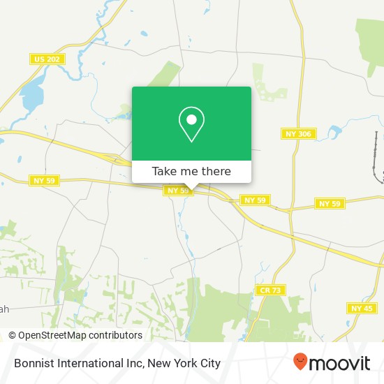 Bonnist International Inc map