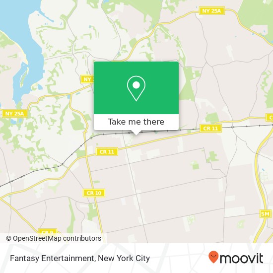 Fantasy Entertainment map