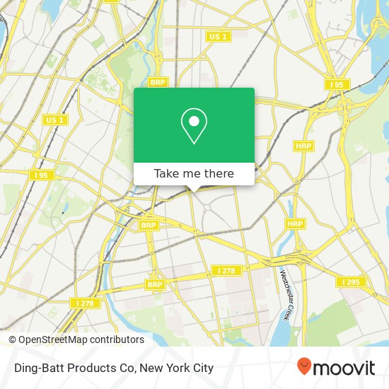 Ding-Batt Products Co map