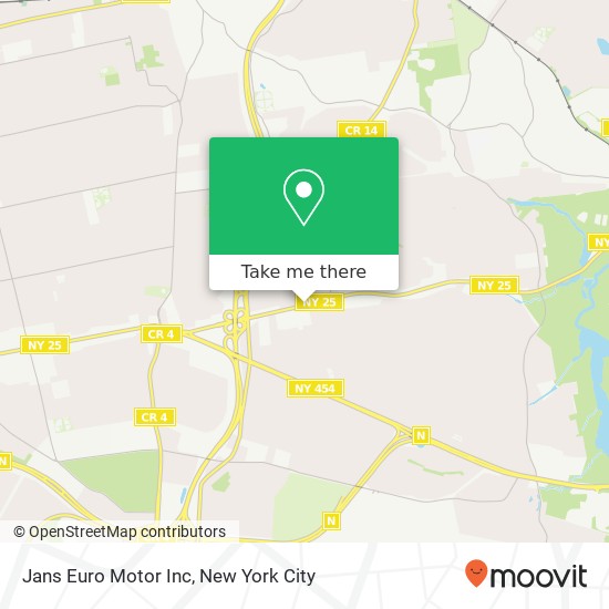 Jans Euro Motor Inc map