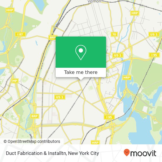 Duct Fabrication & Installtn map