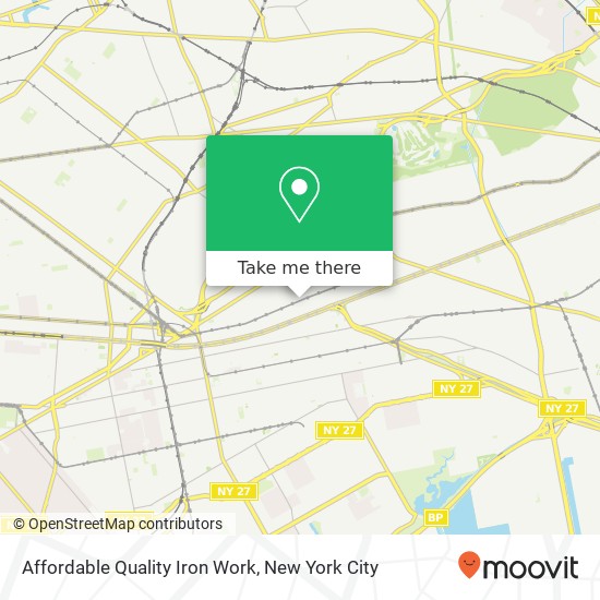 Mapa de Affordable Quality Iron Work