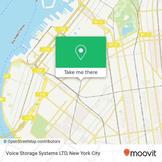 Voice Storage Systems LTD map