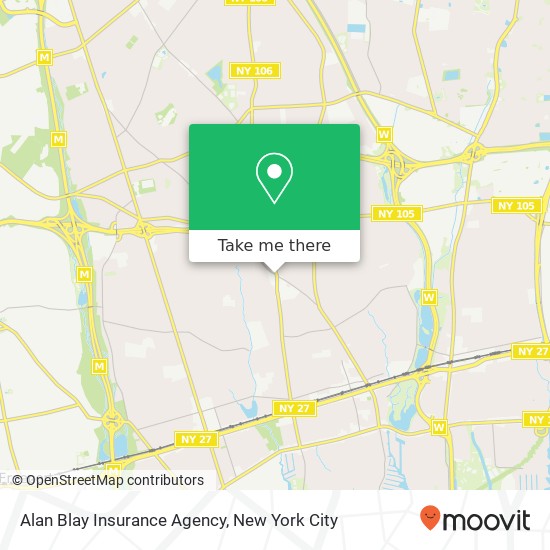 Mapa de Alan Blay Insurance Agency