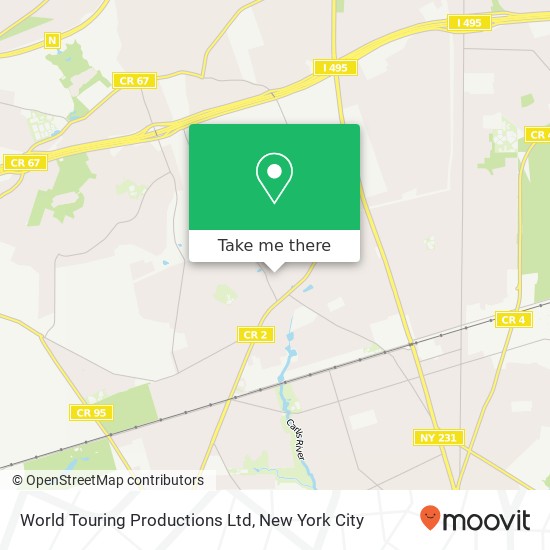 Mapa de World Touring Productions Ltd