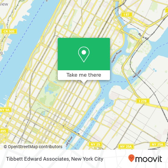 Tibbett Edward Associates map
