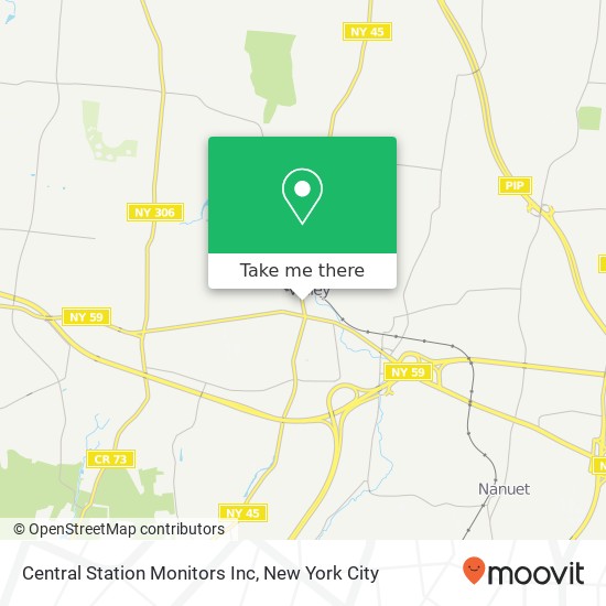 Mapa de Central Station Monitors Inc