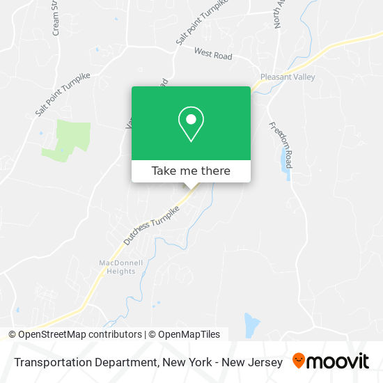 Transportation Department map