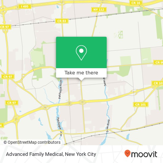 Mapa de Advanced Family Medical